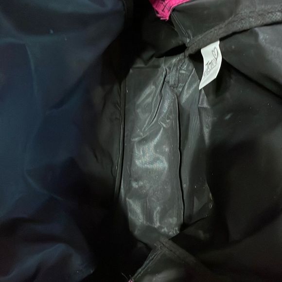 •JOJO SIWA• BLACK/PINK LARGE POCKET BACKPACK/BOOKBAG EUC - Picture 9 of 11